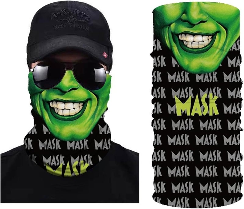 WYSUMMER Scarves Bandanas Skull Face Tube Headband, Gaiter Head Wrap Balaclava Magic Scarf Motorcycle Multi Function Headwear - Image 3